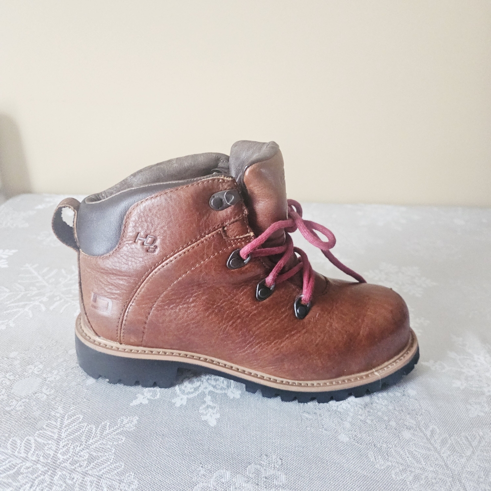 Women's Steel Toe Work Boots T-Max Brown Leather Dakota Sz 8.5